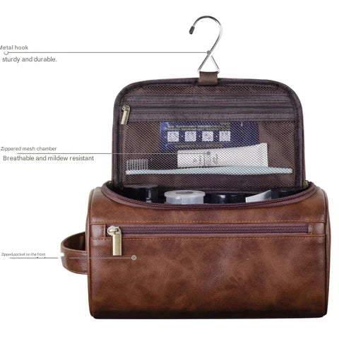 Amtn Club | Trousse de toilette de luxe pour voyage Voyago – organiseur de voyage premium compact