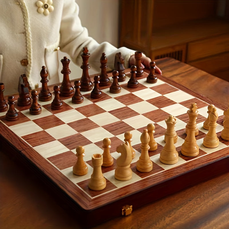 Amtn Club | Jeu d’Échecs en Bois Artisanale – EchelonMaster