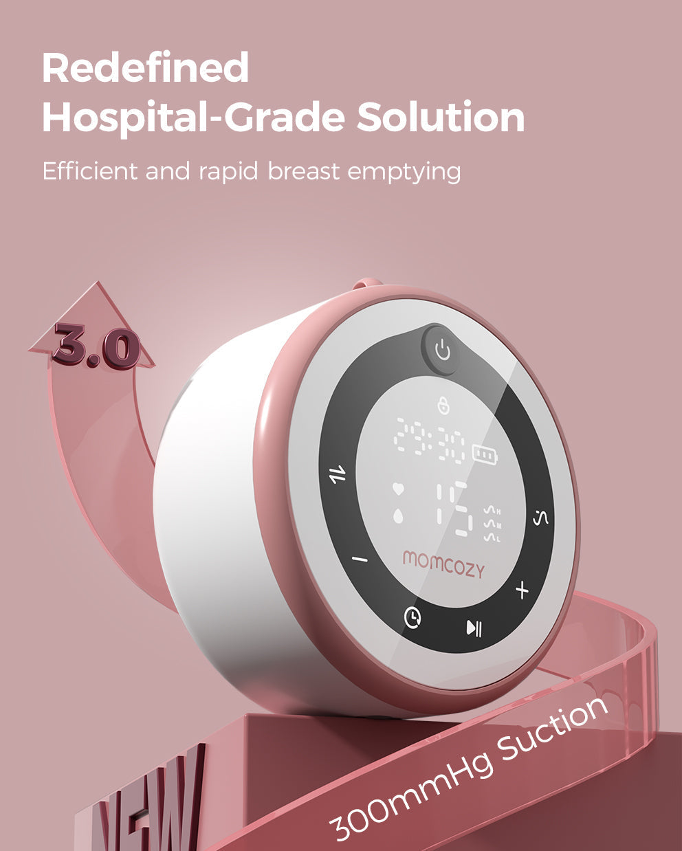 Amtn Club| Tire-lait portable V1 Pro de qualité hospitalière