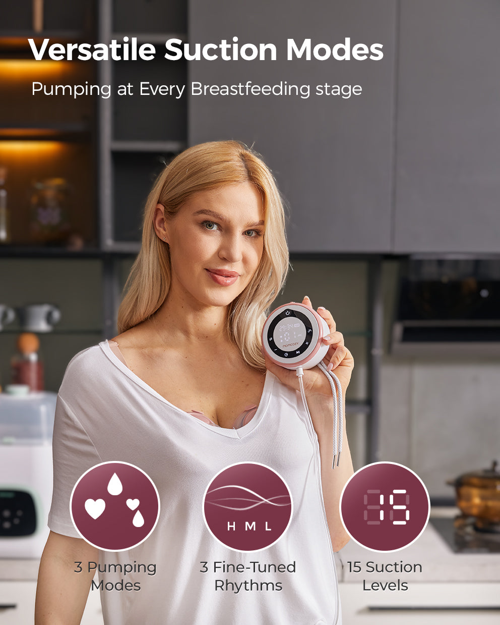 Amtn Club| Tire-lait portable V1 Pro de qualité hospitalière