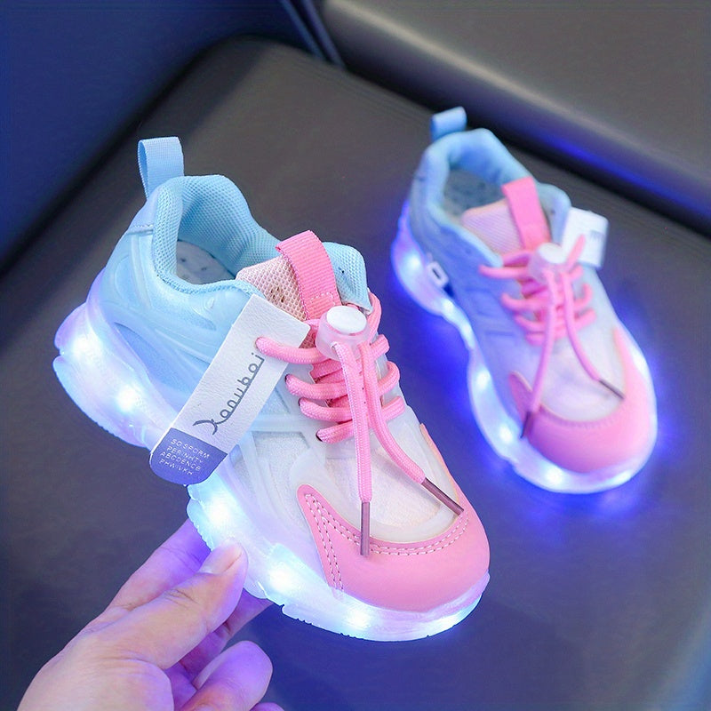 Amtn Club | Baskets Lumineuses LED pour Enfants – Colorées & Fun