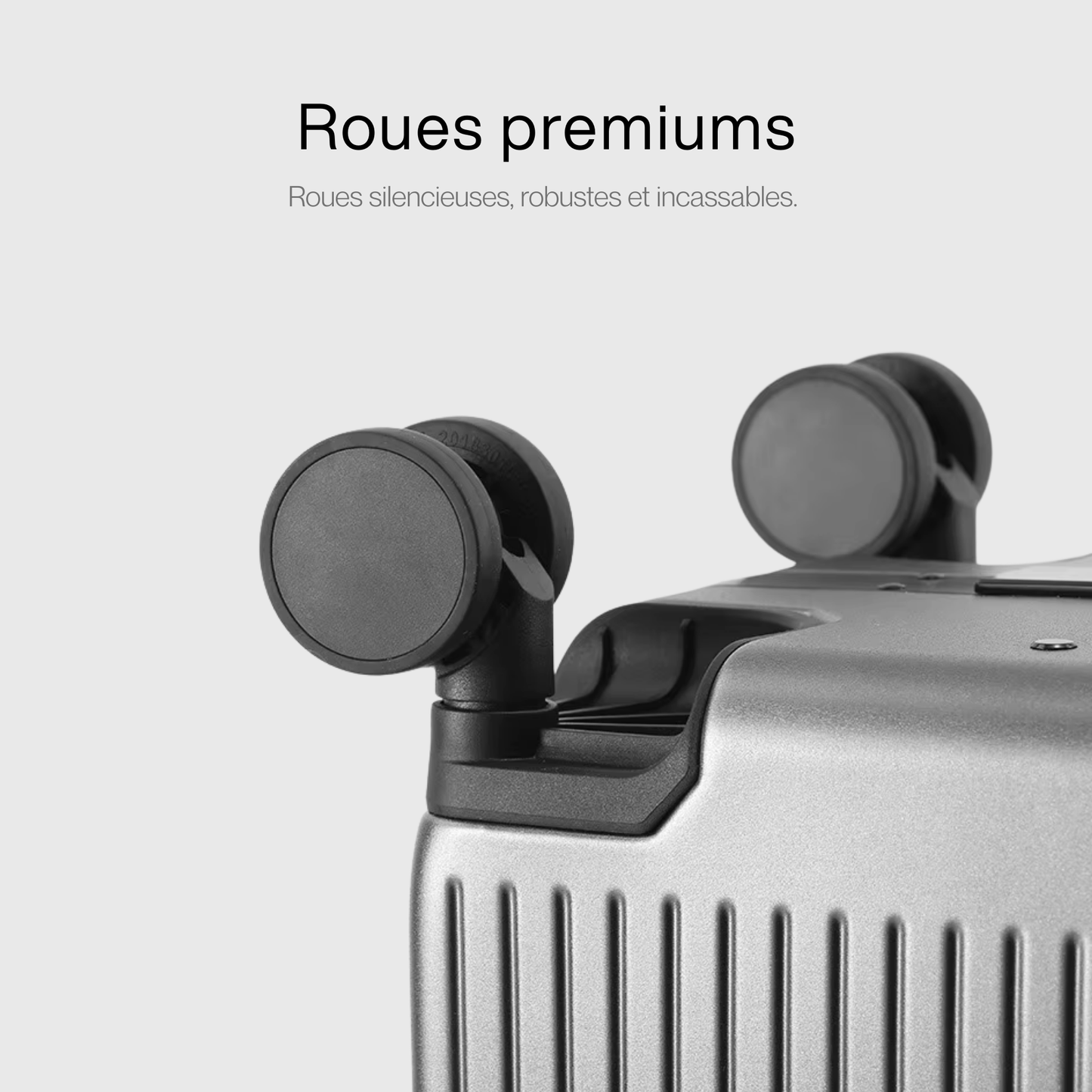 Amtn Club|Valise cabine Utility 2 | Coque rigide, Fermeture sécurisée TSA, Grande Capacité, Roulettes pivotantes