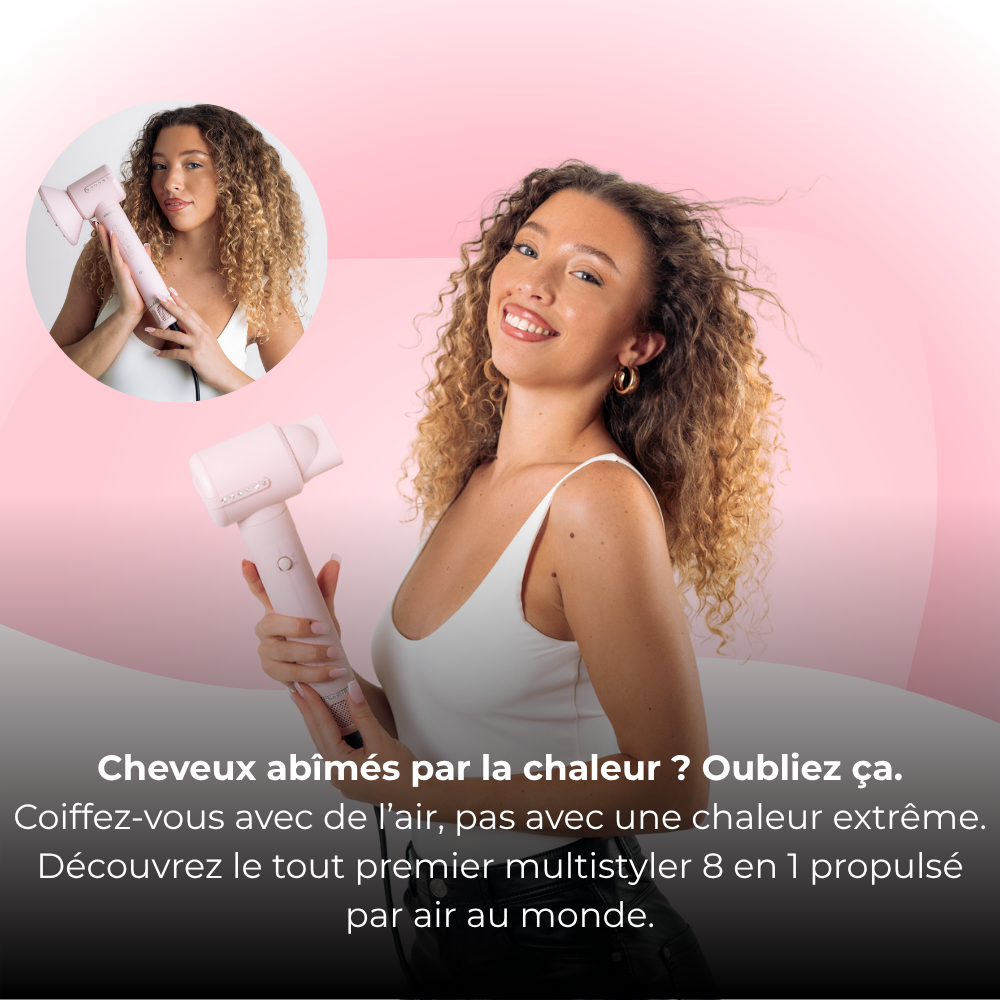 Amtn Club | Sèche-Cheveux AirStyler 8-en-1 Rose – Celesta