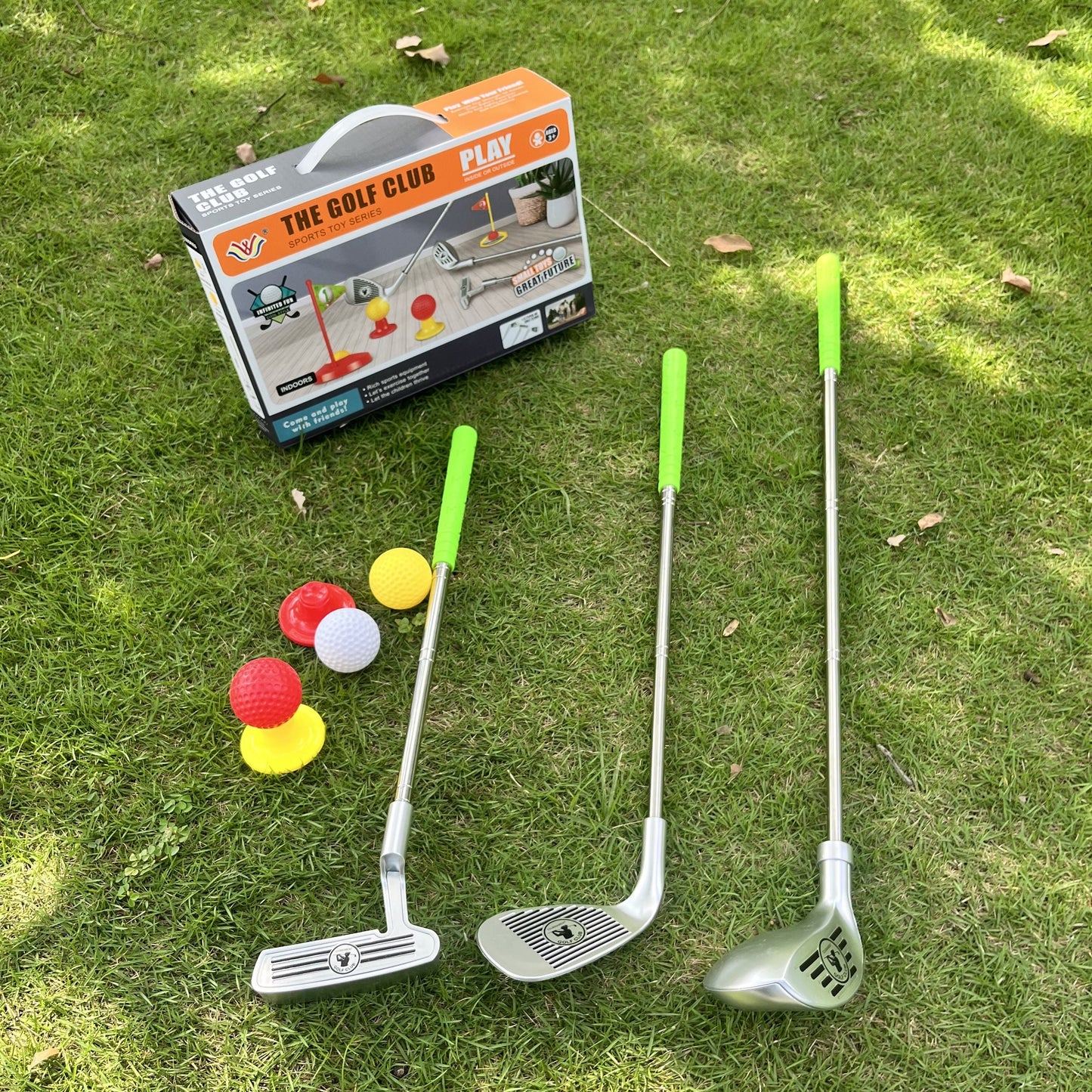 Amtn Club | Set de Golf Enfant Réglable avec Cibles d’Entraînement