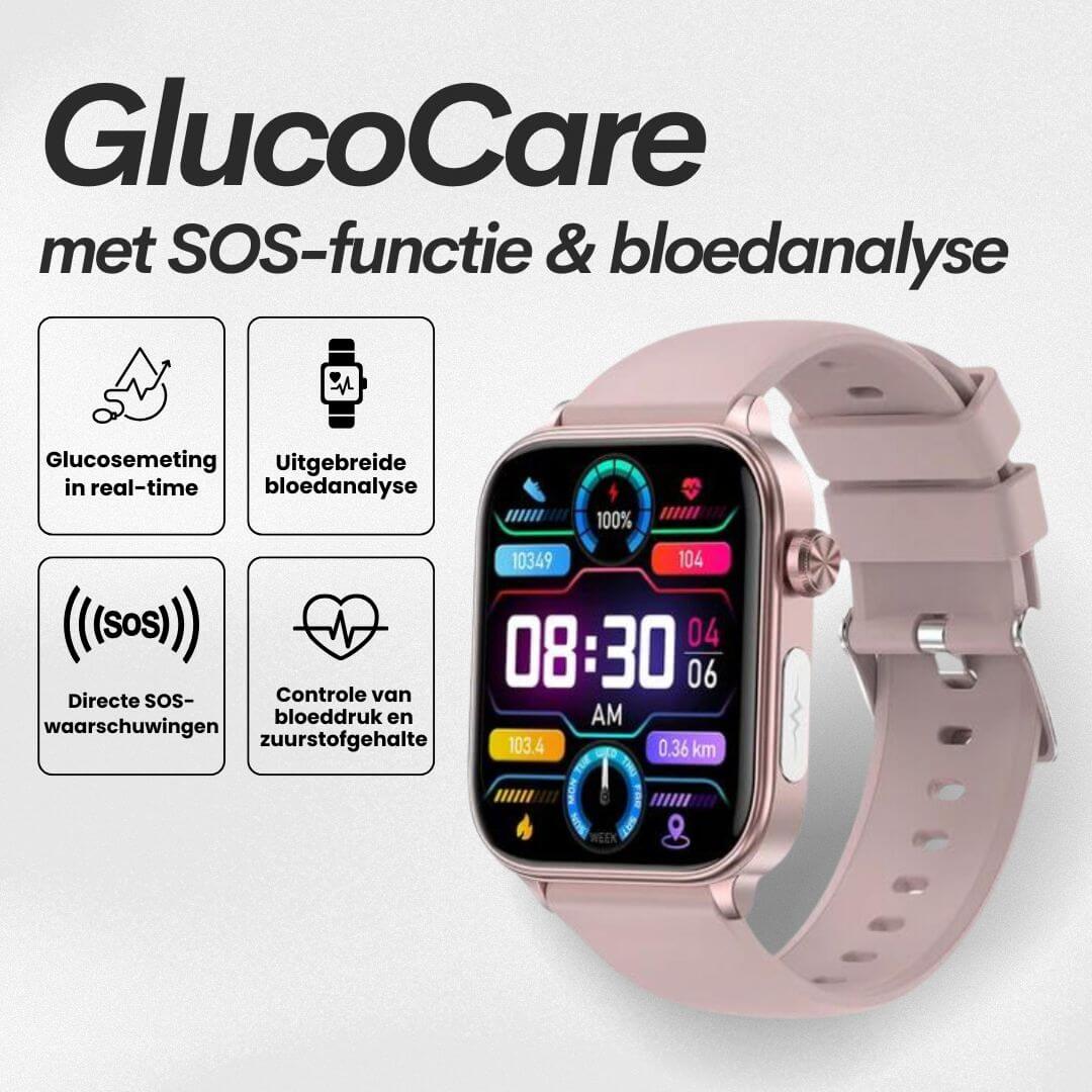 Amtn Club | Montre Connectée Santé GlucoCare SOS avec Détection de Chute