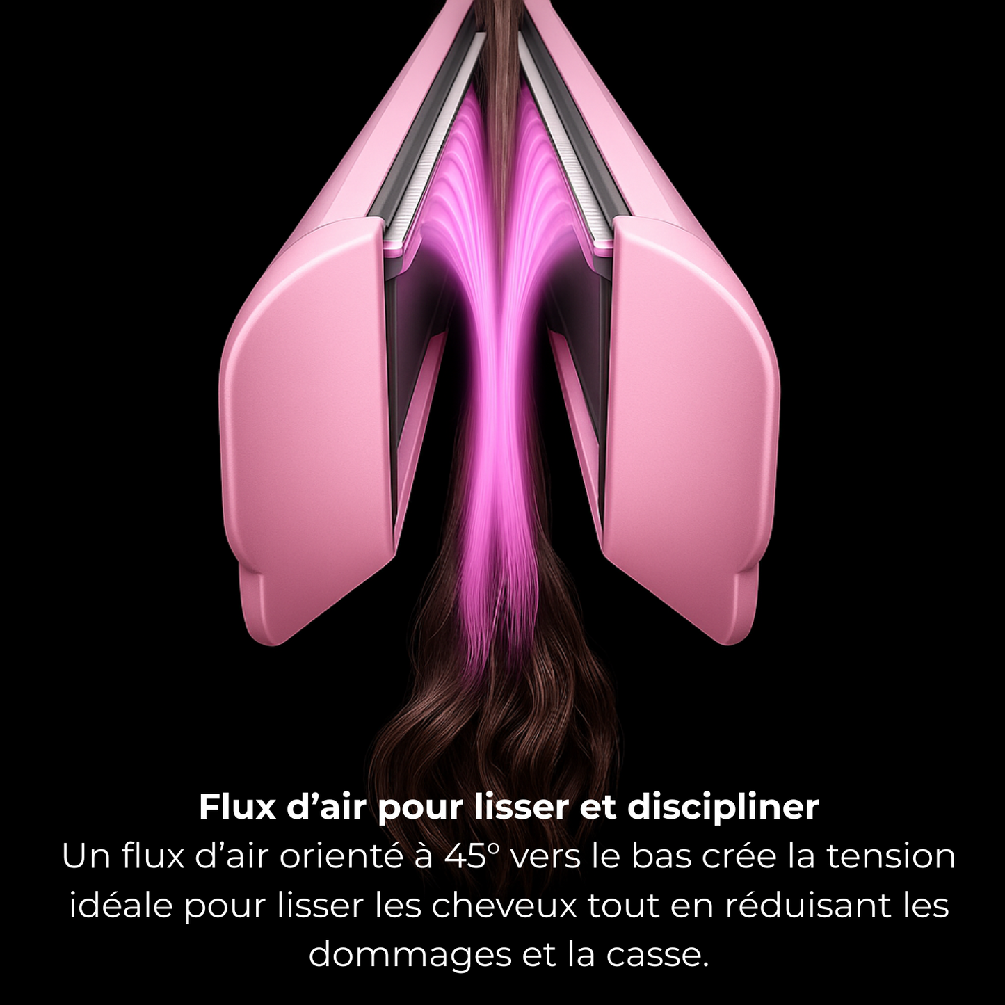 Amtn Club | Lisseur Séchant 2-en-1 Rose – AirLiss Celesta