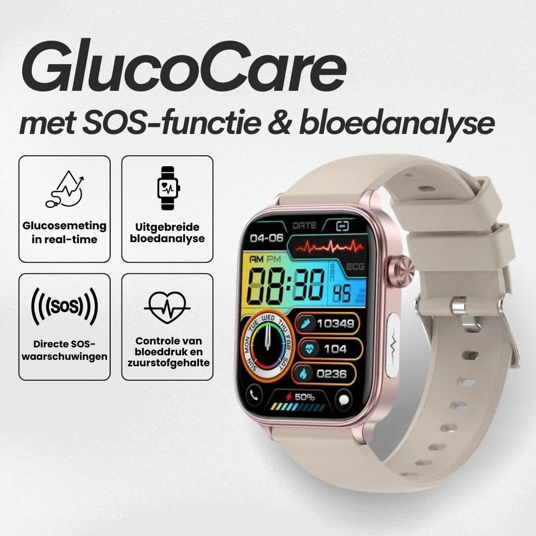 Amtn Club | Montre Connectée Santé GlucoCare SOS avec Détection de Chute
