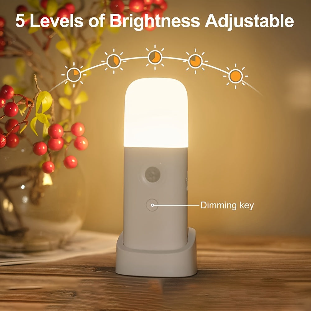 Amtn Club | Lampe de Nuit LED à Capteur de Mouvement Rechargeable USB & Réglable