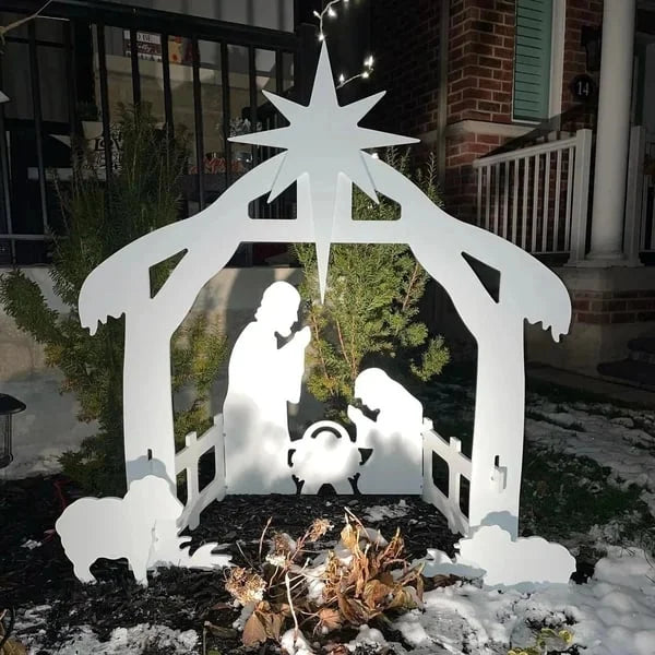 Amtn Club | Décoration Jardin Festive Résistante – MajesticNativity
