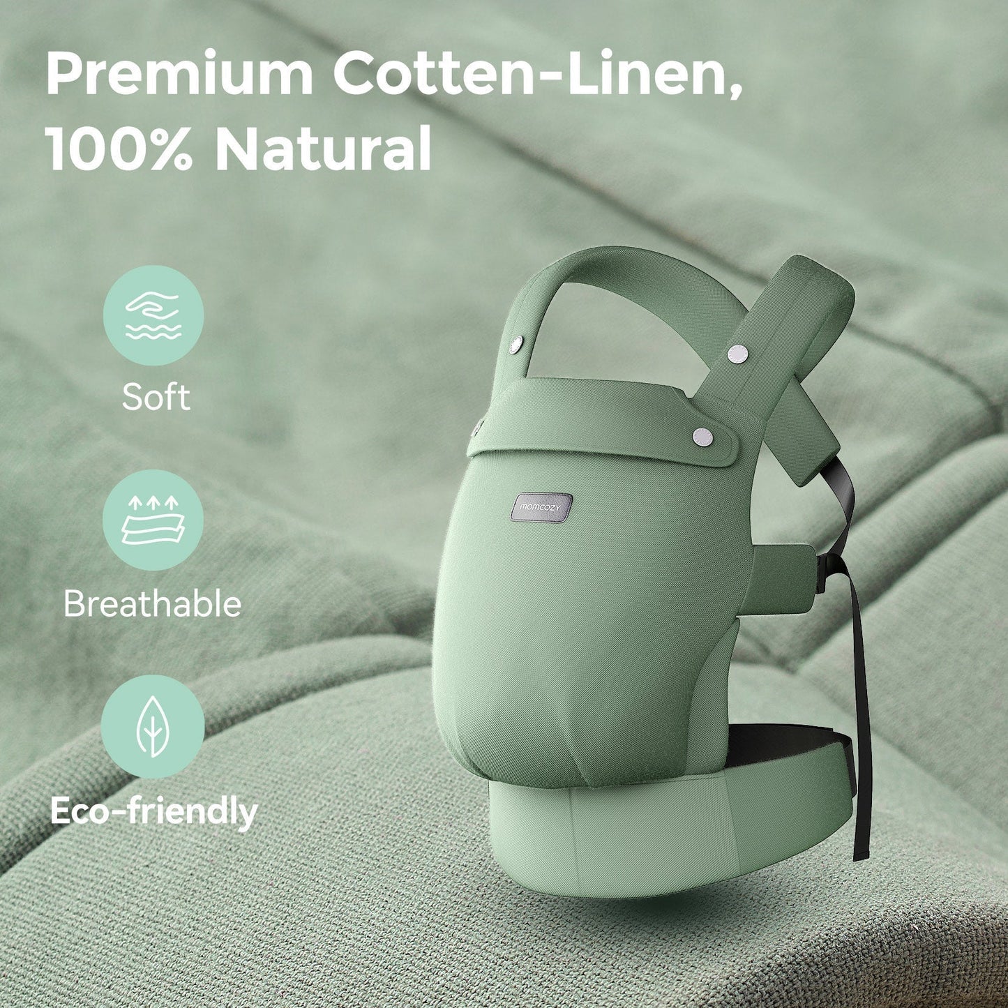 Porte-bébé Momcozy PureHug - Ergonomique, confortable & léger