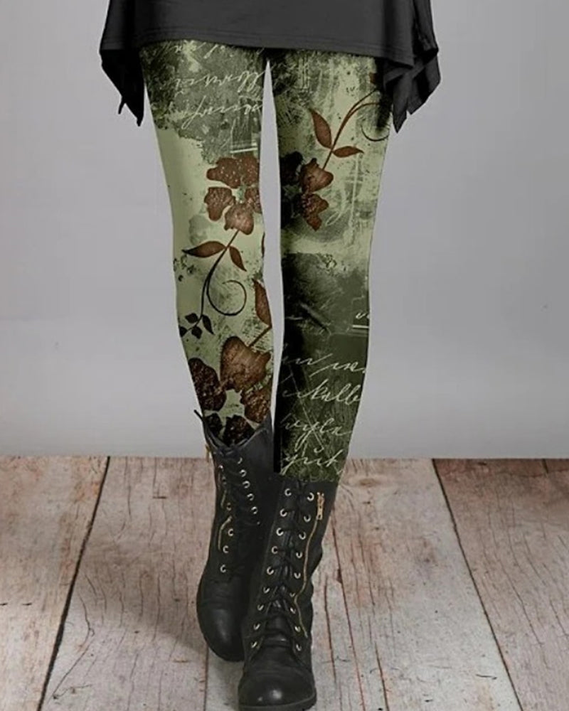 Amtn Club | Leggings Bohème Rétro à Imprimés Ethniques – Ziva
