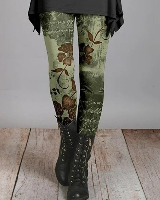 Amtn Club | Leggings Bohème Rétro à Imprimés Ethniques – Ziva