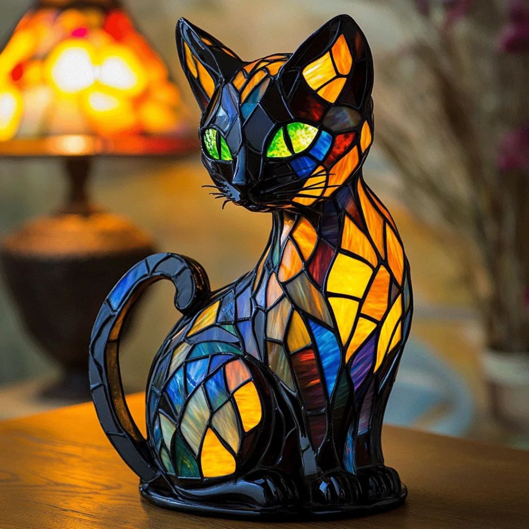 Lampe Chat Lumineuse Artisanale – Amtn Club