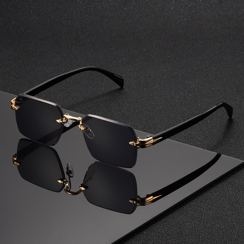 Amtn Club | Lunettes Carrées Sans Monture Homme Élégantes