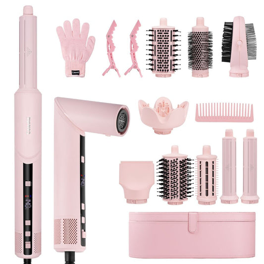 Amtn Club | Sèche-Cheveux AirStyler 9-en-1 Rose – Celesta