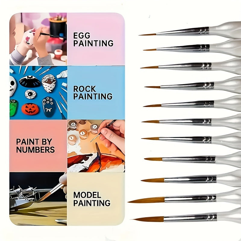 Amtn Club | Pinceau de Détail Précis pour Art & Peinture Fine