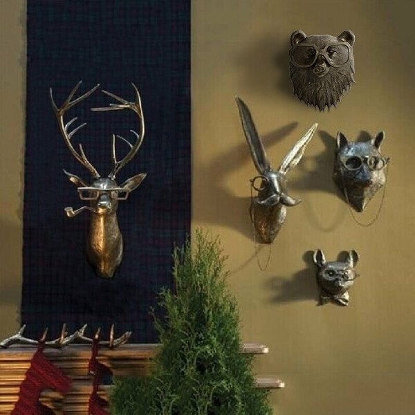 Amtn Club | Décoration Murale Tête d’Animal Originale – WallCritters
