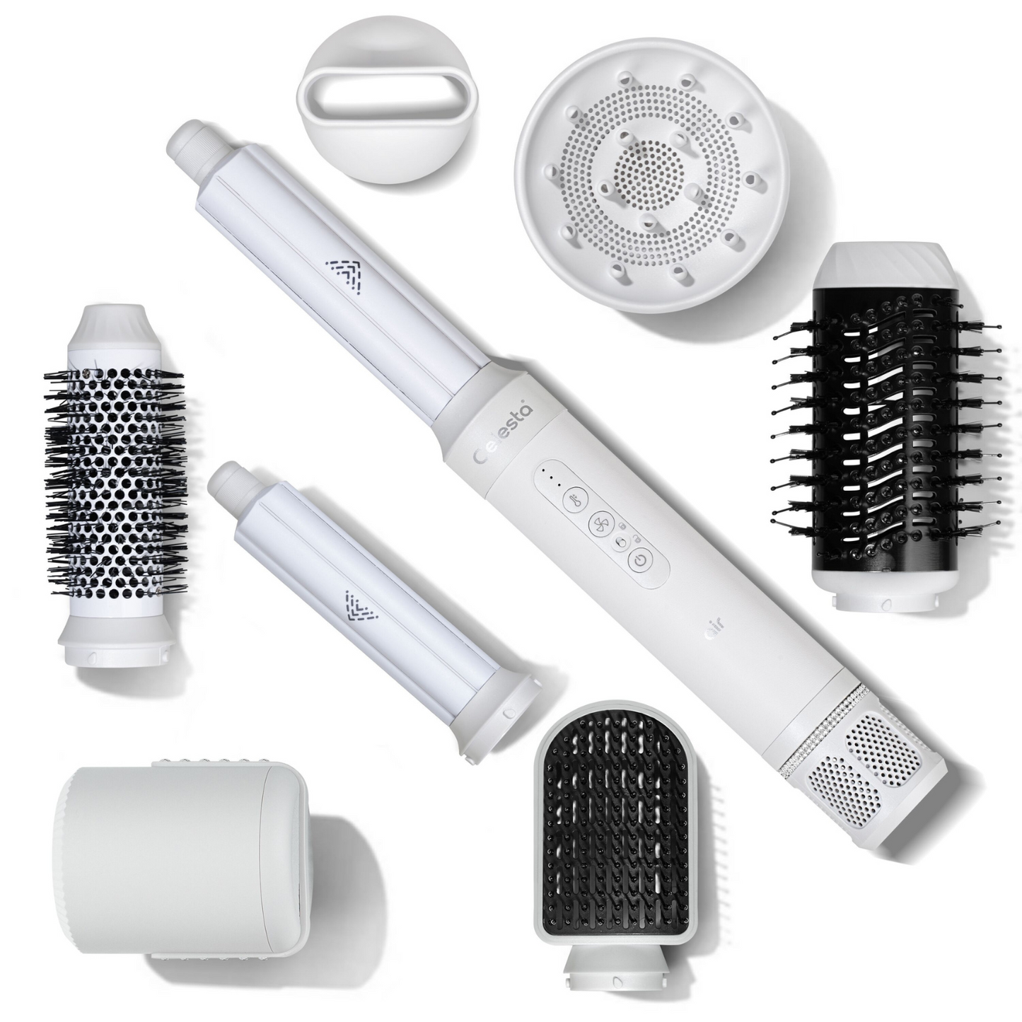 Amtn Club | Sèche-Cheveux AirStyler 8-en-1 Blanc – Celesta