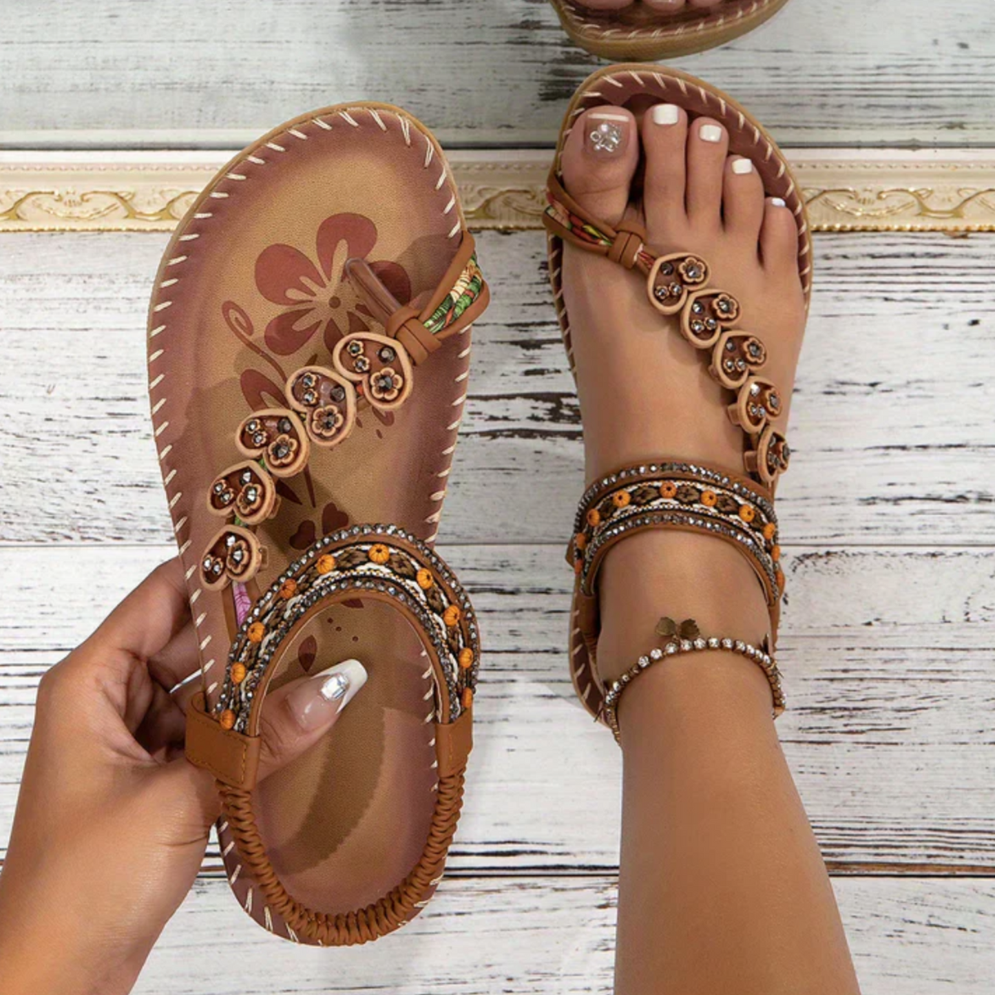 Amtn Club | Sandales Solara Femme Chic et Confortables – Sandales Femme Été Tendance Élégance Premium