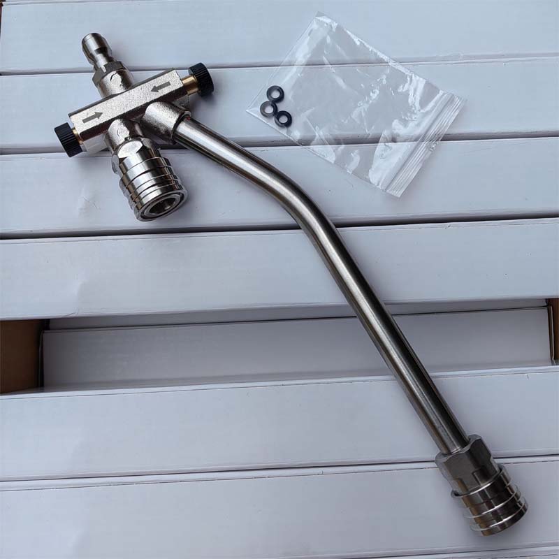Amtn Club | TurboFlow Canon à Mousse Haute Pression Avancé avec Connecteur Double – Nettoyage Rapide Voiture, Mousse Épaisse et Puissante