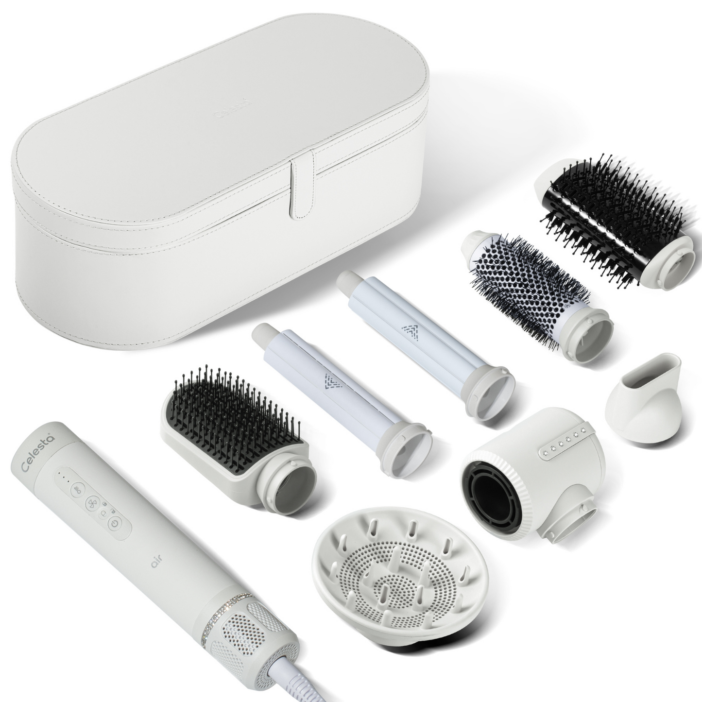 Amtn Club | Sèche-Cheveux AirStyler 8-en-1 Blanc – Celesta