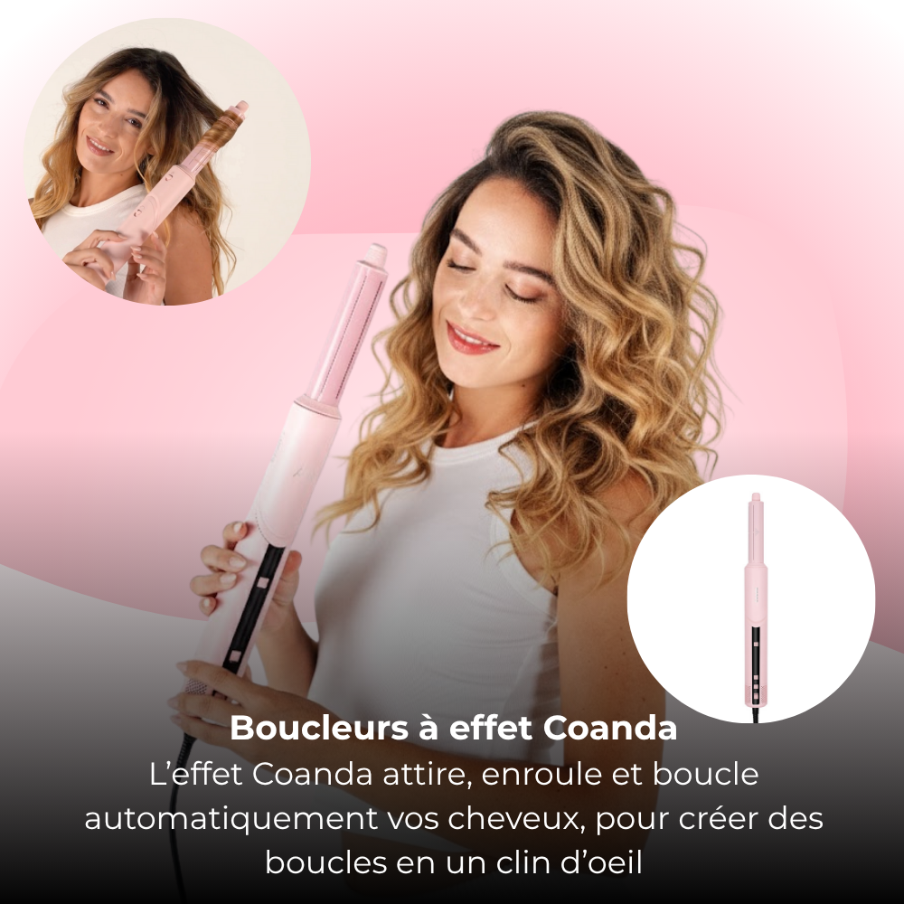 Amtn Club | Sèche-Cheveux AirStyler 9-en-1 Rose – Celesta