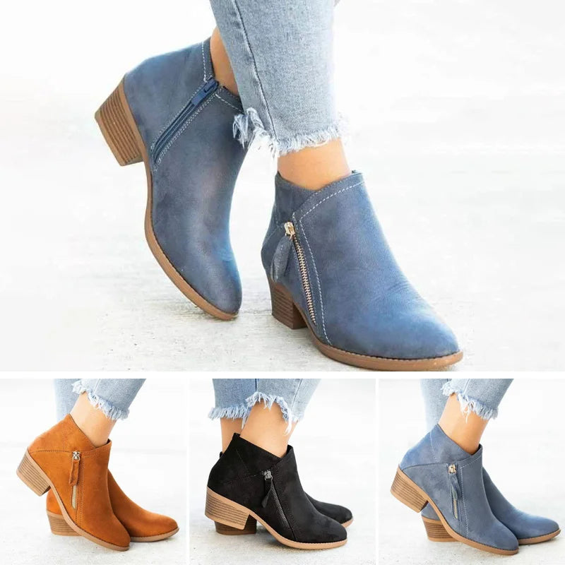 Amtn Club | Bottines Orthopédiques en Cuir – Helena
