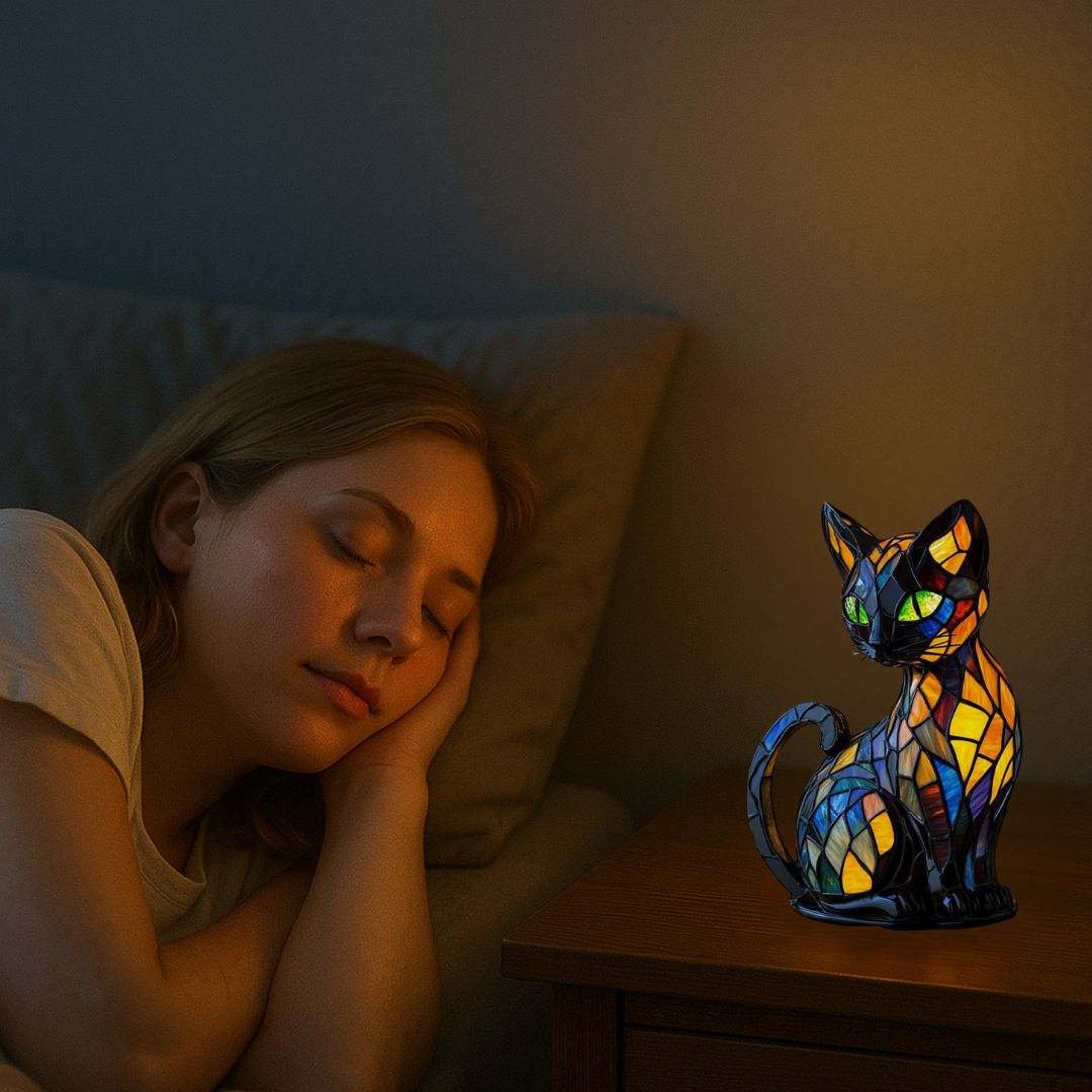 Lampe Chat Lumineuse Artisanale – Amtn Club