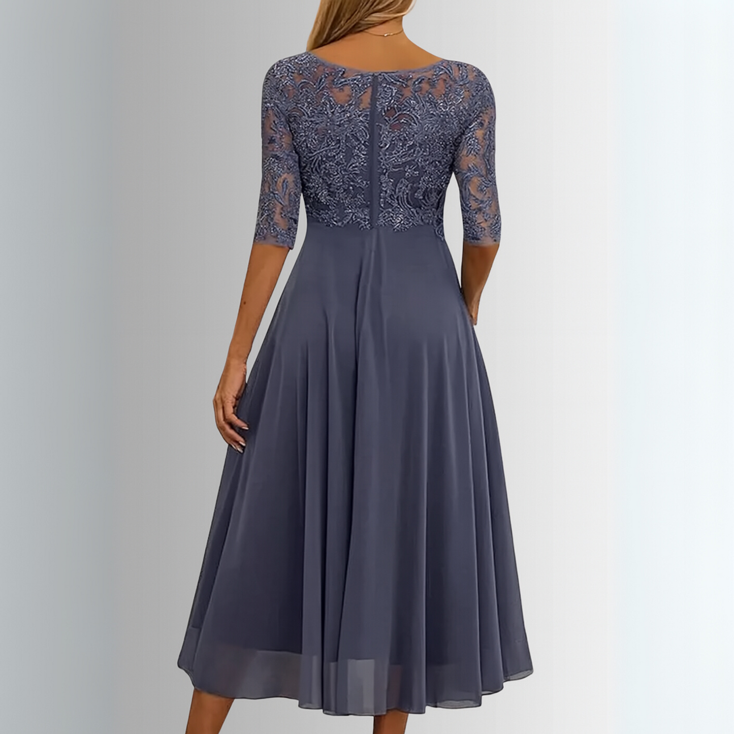 Amtn Club | Rhonda Robe en Dentelle Élégante Femme – Robe Chic et Raffinée pour Soirées & Occasions Spéciales