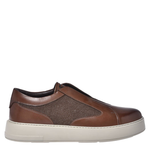 Chaussures en cuir beige Baldinini d'Amtnclub