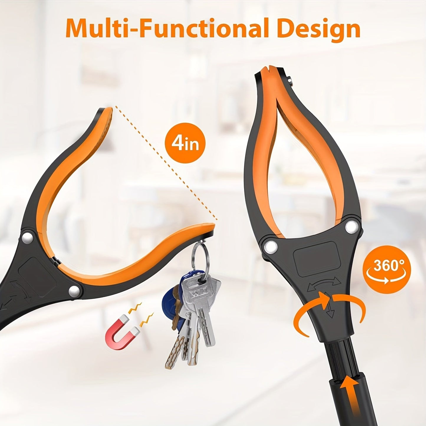 Amtn Club | Pince de Préhension Ergonomique Rotative – Légère & Pratique