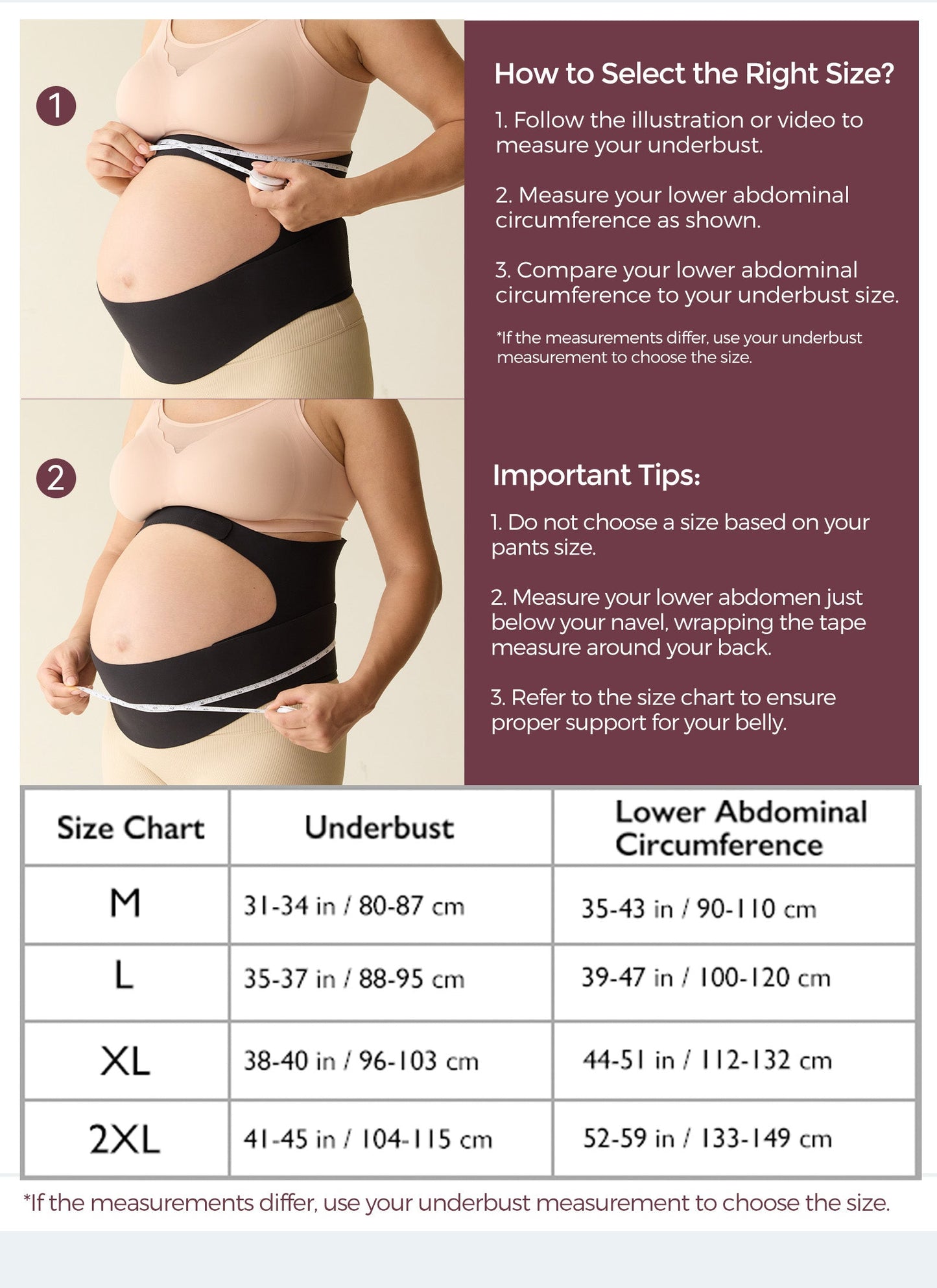 Ceinture de grossesse ergonomique pour soutien du ventre et du dos Momcozy
