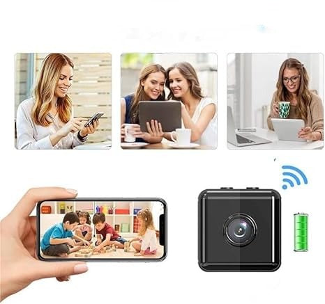 Amtn Club | Caméra de Sécurité Mini WiFi 1080P – SecureView