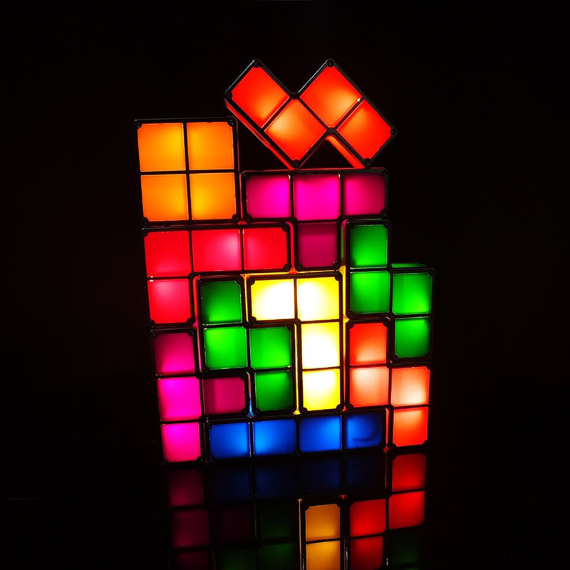 Amtn Club | Lampe Tetris Modulaire Créative – LumiBlocks