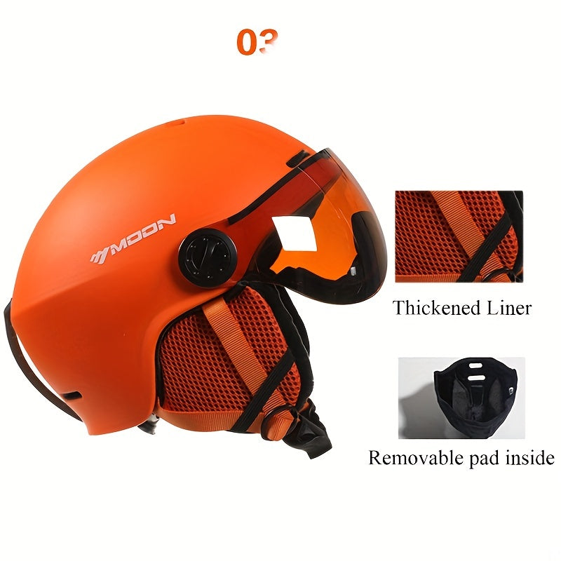 Amtn Club | Casque de Ski Haute Qualité Démontable – Sécurité & Confort Outdoor