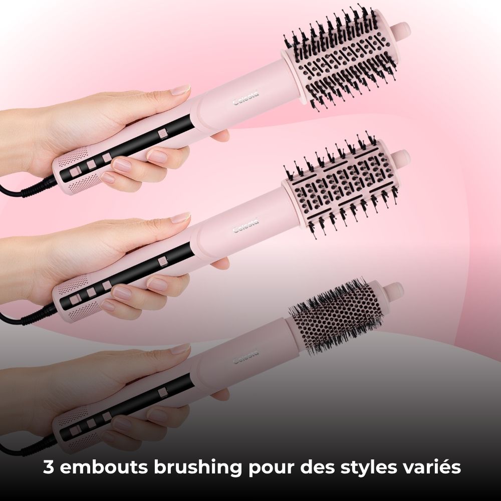 Amtn Club | Sèche-Cheveux AirStyler 9-en-1 Rose – Celesta