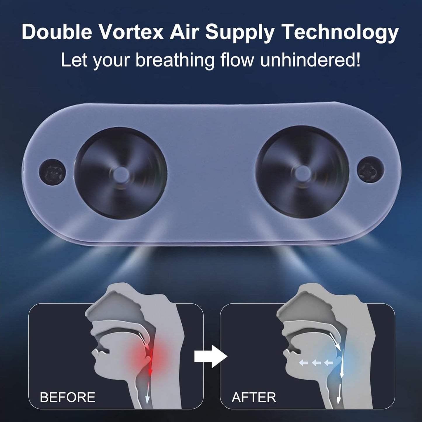 Amtn Club | Appareil Micro CPAP Anti-Ronflement Compact
