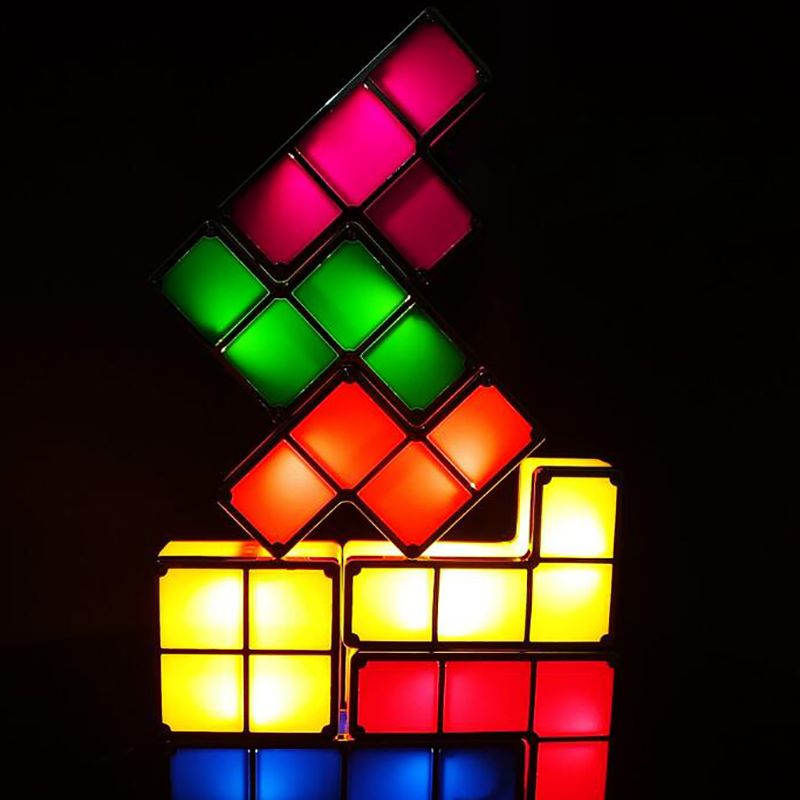 Amtn Club | Lampe Tetris Modulaire Créative – LumiBlocks