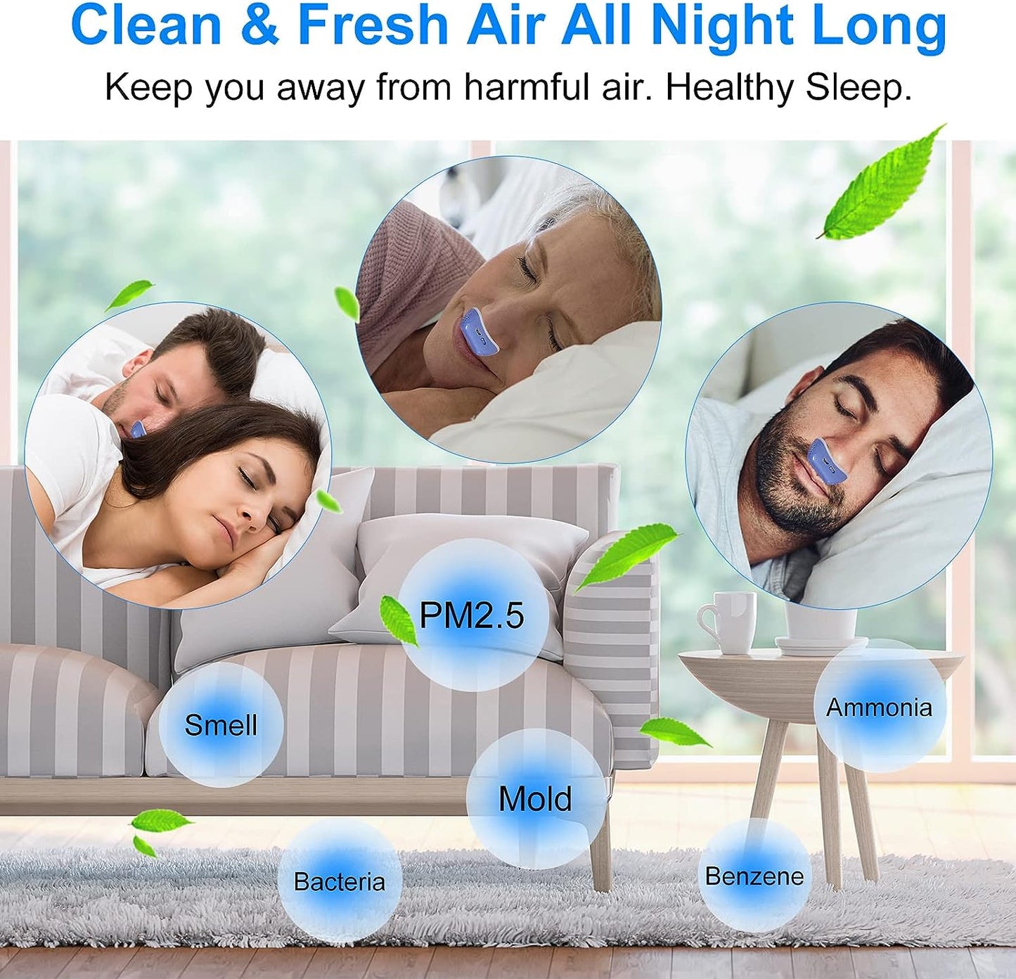 Amtn Club | Appareil Micro CPAP Anti-Ronflement Compact