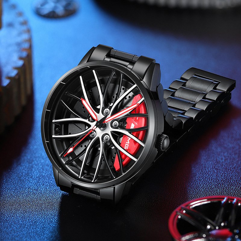 Amtn Club | Montre-bracelet homme RaceVision – design voiture de course élégant, montre sportive au style luxe moderne