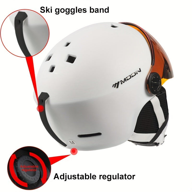 Amtn Club | Casque de Ski Haute Qualité Démontable – Sécurité & Confort Outdoor