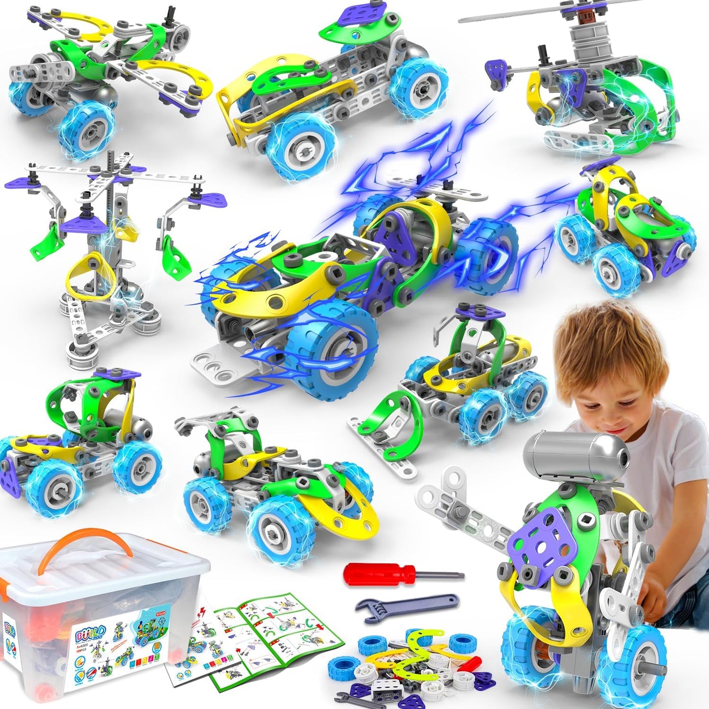 Amtn Club | Kit de Construction Enfant – Kinder Baukasten BuildiBits