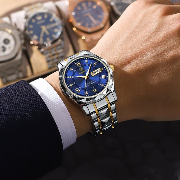 Amtn Club | Montre Homme Luxe Étanche avec Fonction Lumineuse