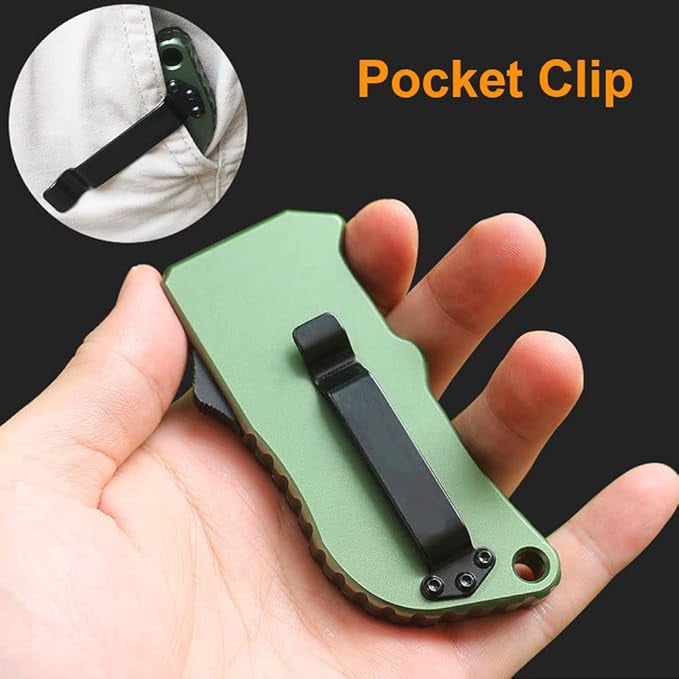 Amtn Club | AeroBlade Couteau Utilitaire de Précision en Aluminium Haute Performance – Cutter Professionnel Robuste et Ergonomique Polyvalent