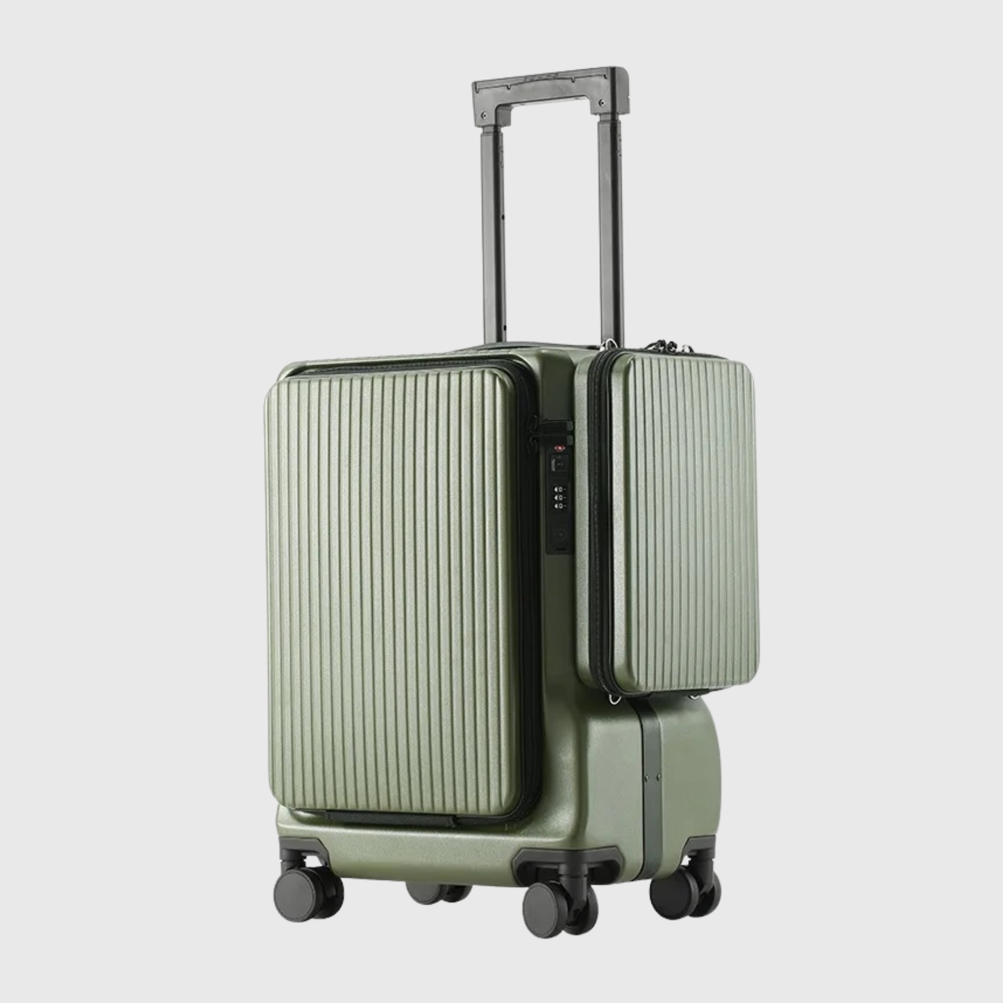 Amtn Club|Valise cabine Utility 2 | Coque rigide, Fermeture sécurisée TSA, Grande Capacité, Roulettes pivotantes