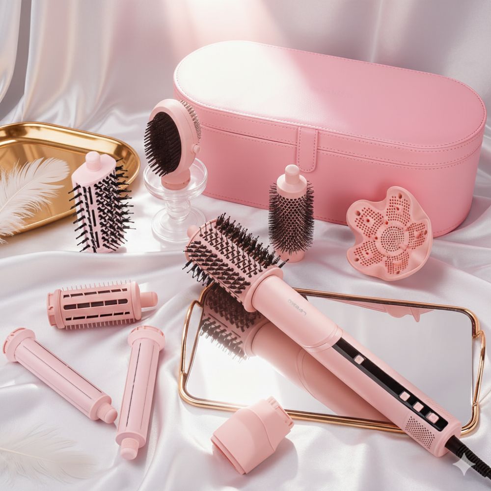 Amtn Club | Sèche-Cheveux AirStyler 9-en-1 Rose – Celesta