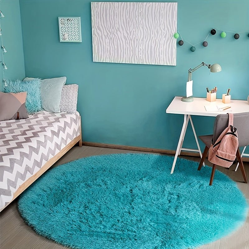 Amtn Club | Tapis Rond Fluffy Ultra Doux – Clouda