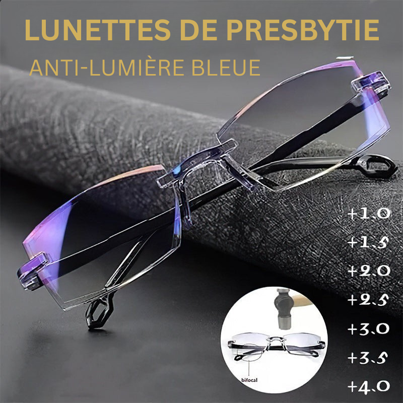 Amtn Club | Lunettes de Lecture Multifocales Anti Lumière Bleue – SapphireView