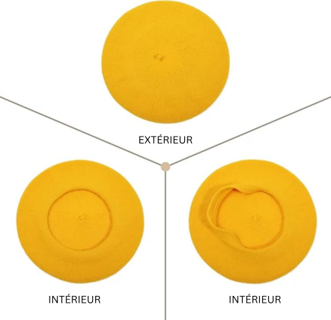 Amtn Club | Béret en laine français classique – Evelyne