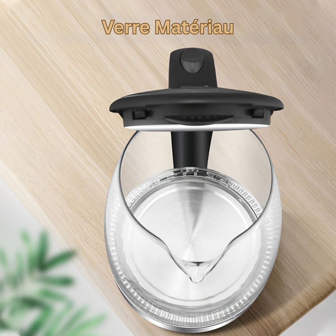 Amtn Club | Bouilloire Électrique en Verre LED 2L – AquaElegance